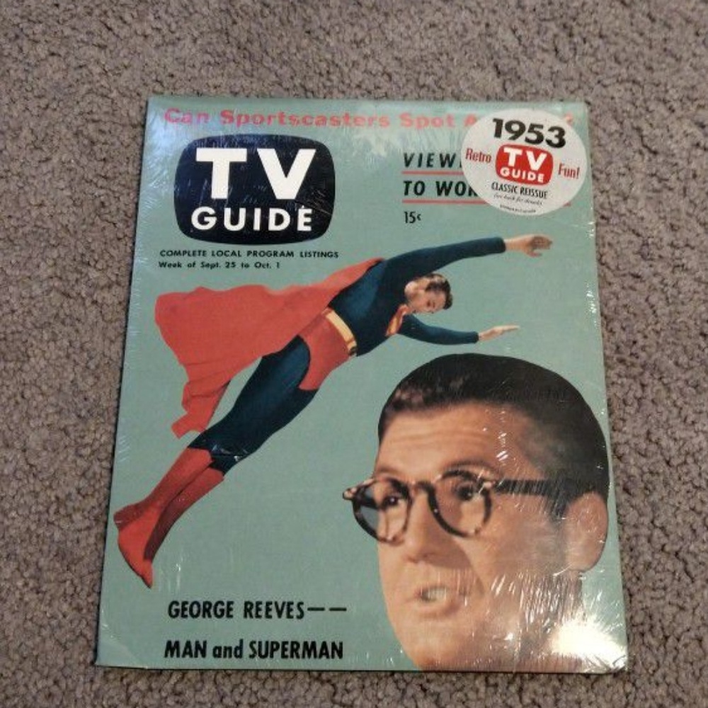TV Guide 2002 Reissue 1953 George Reeves/Superman